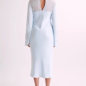 MESHKI DRESS Patricia powder blue